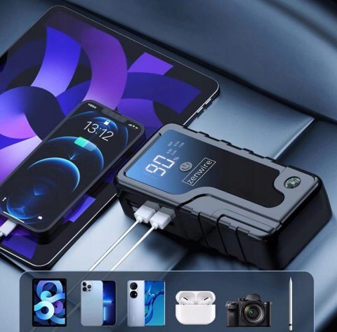 Booster Jump Starter 6400 mAh Powerbank Samochodowy Zenwire CY16 ZENWIRE