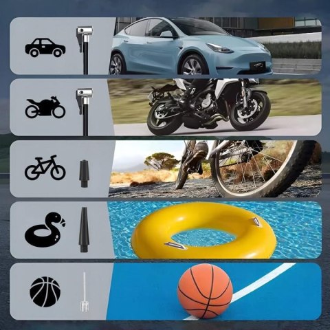 Booster Powerbank Jump Starter Kompresor Samochodowy Zenwire CYD14 ZENWIRE