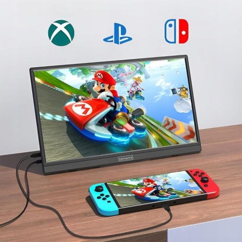 Monitor Przenośny Zenwire 15,6" Full HD 1920x1080 IPS HDR HDMI M9P ZENWIRE