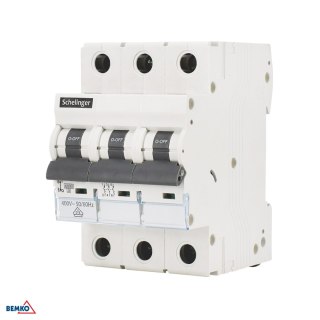 Wyłącznik nadprądowy 6KA 3P C 32A VDE SCHELINGER SCHELINGER