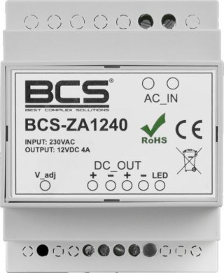 Zasilacz impulsowy BCS POWER BCS-ZA1240 BCS