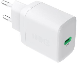 ŁADOWARKA SIECIOWA Greencell PowerSource Solo30 30W 1xUSB-C PD 3.0 QC 4.0+ biała GREEN CELL