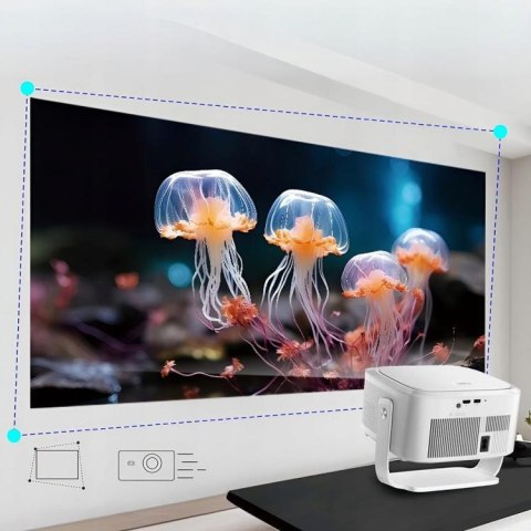 Mini Projektor Przenośny Rzutnik Android 14 WiFi Zenwire PrimeView IMC460 Pro ZENWIRE