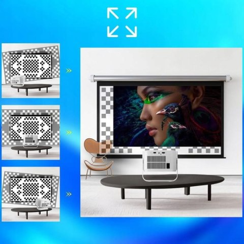 Mini Projektor Przenośny Rzutnik Android 14 WiFi Zenwire PrimeView IMC460 Pro ZENWIRE