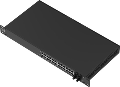 Teltonika SWM280 switch przemysłowy 24xGE 4xSFP 12xPoE+(SWM280000200) TELTONIKA