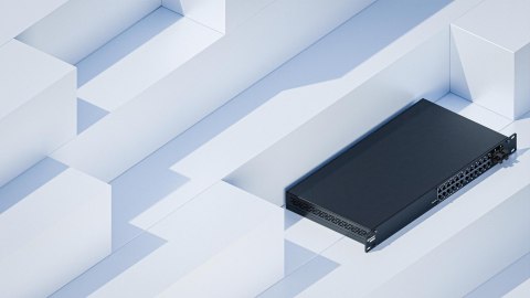 Teltonika SWM280 switch przemysłowy 24xGE 4xSFP 12xPoE+(SWM280000200) TELTONIKA