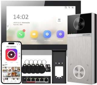 Zestaw wideodomofonowy DS-KIS613-S HIKVISION
