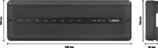 ENGO Controls ECB8-230 - Przewodowa listwa centralna do sterowa ogrzewaniem podłogowym z moduł ENGO CONTROLS