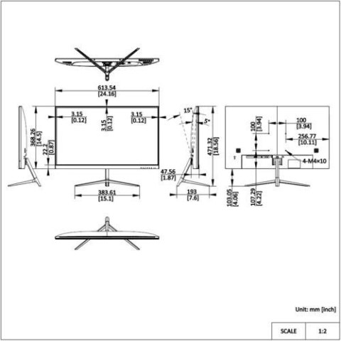 MONITOR 27" HIKVISION DS-D5027F3-2P2 HIKVISION