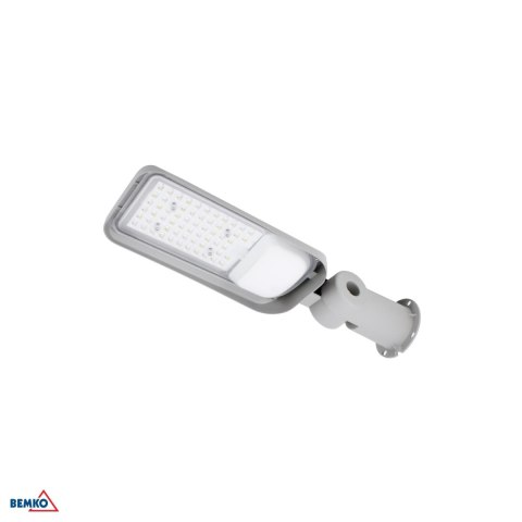 Oprawa uliczna LED JAZMIN 70W 4000K 9100LM IP65 JASNOSZARA BEMKO