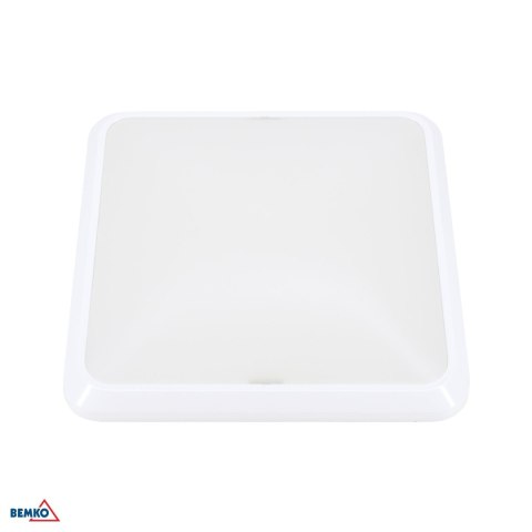 Plafoniera LED DORIA 12W 4000K 1000LM IP20 cz. pir BEMKO