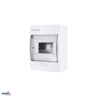 Rozdzielnica natynkowa IP40 ZACISKI 8N+8PE 1x8P SCHELINGER