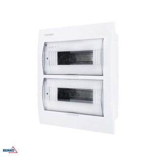 Rozdzielnica podtynkowa IP40 ZACISKI 36N+36PE 3x12P SCHELINGER