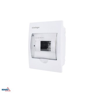 Rozdzielnica podtynkowa IP40 ZACISKI 8N+8PE 1x8P SCHELINGER