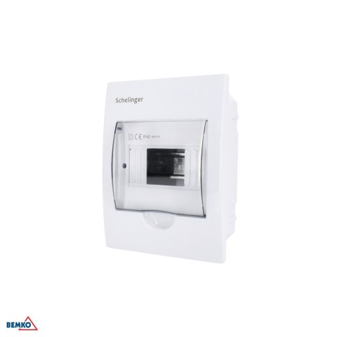 Rozdzielnica podtynkowa IP40 ZACISKI 8N+8PE 1x8P SCHELINGER