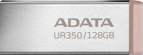 Adata Pendrive UR350 128GB USB3.2 Gen1 Metal brązowy ADATA