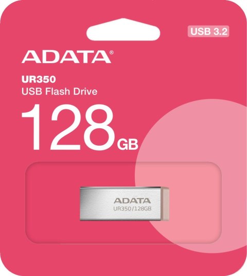 Adata Pendrive UR350 128GB USB3.2 Gen1 Metal brązowy ADATA
