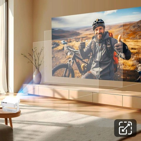 Mini Projektor Przenośny Rzutnik Android 14 WiFi 360 Full HD 4K do Telefonu Zenwire IMC260 ZENWIRE