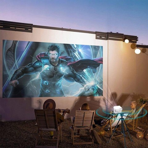 Mini Projektor Przenośny Rzutnik Android 14 WiFi 360 Full HD 4K do Telefonu Zenwire IMC260 ZENWIRE