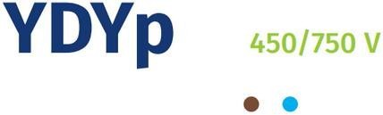 Przewód elektryczny drut płaski YDYp 450/750V 2x1,5mm2 ELEKTROKABEL biały 100m ELEKTROKABEL