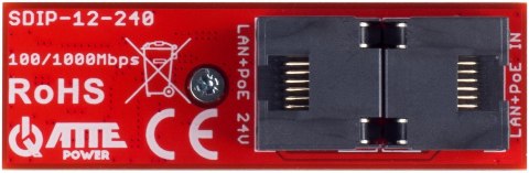 Adapter PoE ATTE SDIP-12-240 ATTE