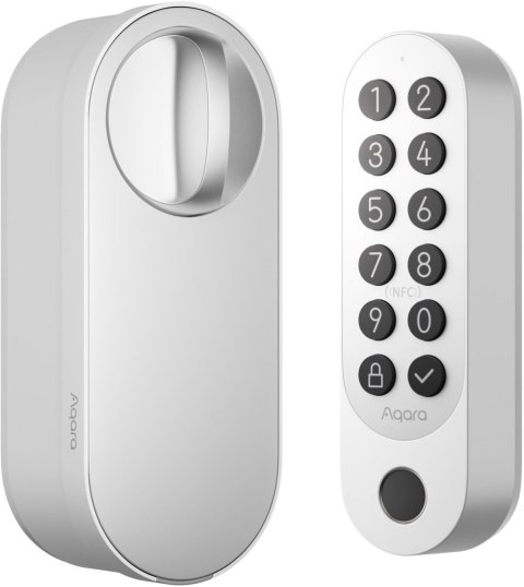 Aqara Smart Lock U200 Kit Biały Inteligentny zamek do drzwi EL-D02DW AQARA