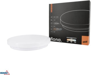 Plafoniera LED FIONA 12W 3000/4000/6500K 1200LM IP20 biała KAFLER