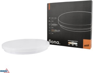 Plafoniera LED FIONA 24W 3000/4000/6500K 2400LM IP20 biała KAFLER