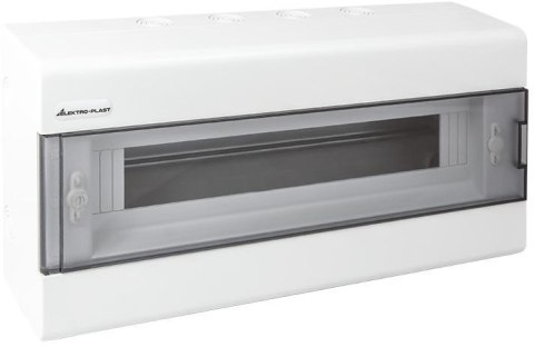 Rozdzielnica modułowa 1x18 natynkowa (N+PE) IP40 SRn-18 ELEKTRO-PLAST OPATÓWEK ELEKTRO-PLAST OPATÓWEK