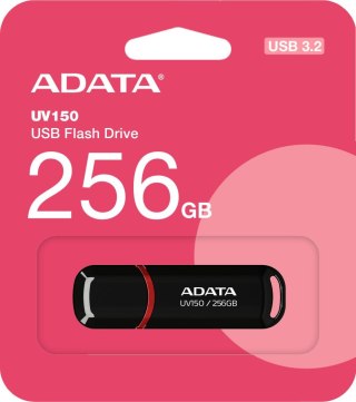 Adata Pendrive UV150 256GB USB3.2 Czarny ADATA