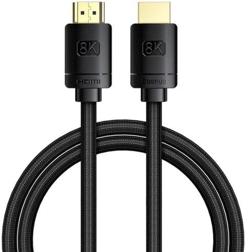 Kabel HDMI Baseus High Definition Series 8K 1m - czarny BASEUS