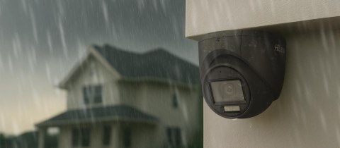 Kamera 4w1 Hilook by Hikvision kopułka 8MP TVI-T8M-20DL Black 2.8mm HILOOK