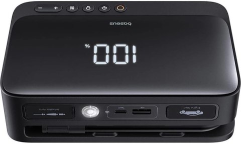 POWERBANK BOOSTER Baseus Super Energy Jump Starter BS-CH013 6000mAh 600A Z LATARKĄ I KOMPRESOREM BASEUS