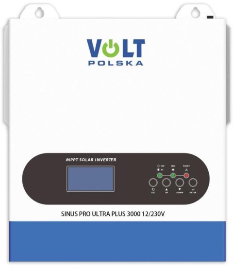 Przetwornica Inwerter solarny Volt Polska SinusPro ULTRA PLUS 3000 12/230V (1500/3000W) + 100A MPPT VOLT POLSKA