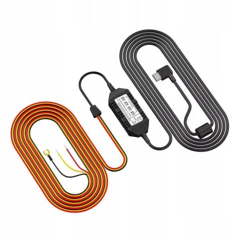 Adapter zasilania VIOFO Kit ACC USB-C do T130 12-24V USB-C (HK4-C) VIOFO