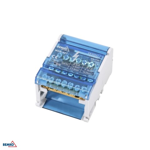 Blok rozdzielczy 28 zacisków 4x7 (5x5.3mm + 2x7.5mm) SCHELINGER