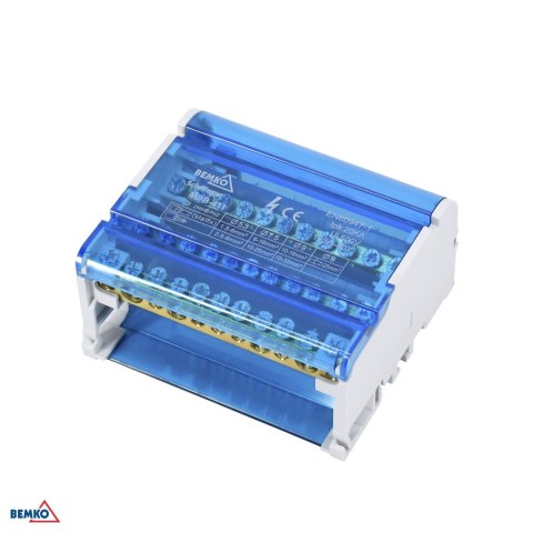 Blok rozdzielczy 44 ZACISKI 4x11 (7x5.3mm + 2x7.5mm + 2x9mm) SCHELINGER