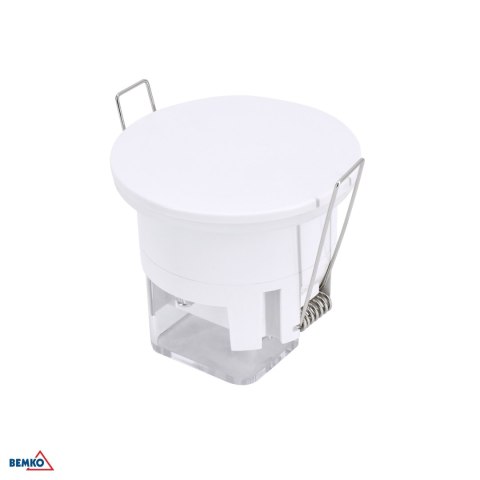 Czujnik obecności Mikrofalowy 360* IP54 podtynkowy biały BEMKO