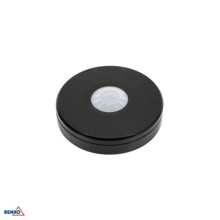 Czujnik ruchu PIR 1000W 360° IP65 czarny BEMKO