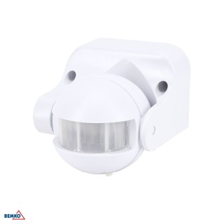Czujnik ruchu PIR1200W 180* biały BEMKO