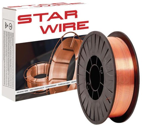 Drut spawalniczy 1mm (5kg) STAR WIRE (SP.005.10X) PSG