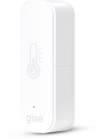 GISE Smart Czujnik temperatury i wilgotności Wi-Fi Biały | Tuya | GTHS-WF-01-W GISE