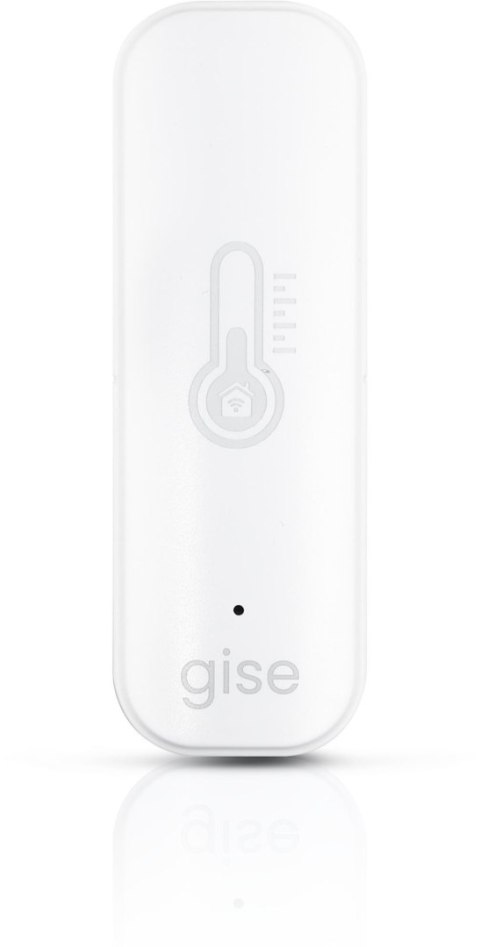 GISE Smart Czujnik temperatury i wilgotności Wi-Fi Biały | Tuya | GTHS-WF-01-W GISE