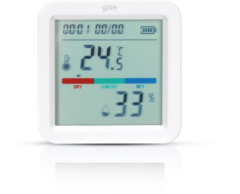 GISE Smart Czujnik temperatury i wilgotności Wi-Fi | Tuya | GTHS-WF-02 GISE