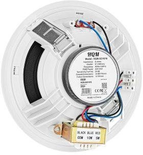 Głośnik sufitowy HQM-SO1016 10W 100V Biały HQM
