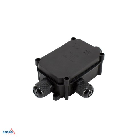 Hermetyczna puszka łączeniowa z dławicami x3 IP66 BEMKO