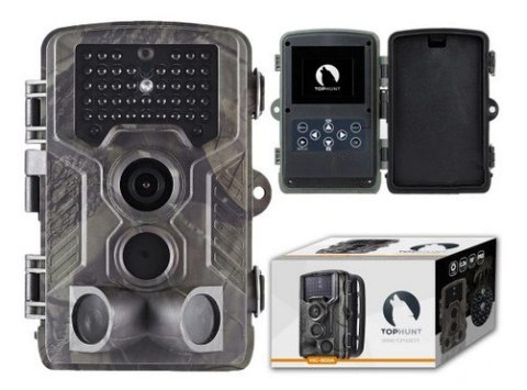 Kamera Leśna Tophunt HC800A FullHD polski 42xIR fotopułapka TOPHUNT