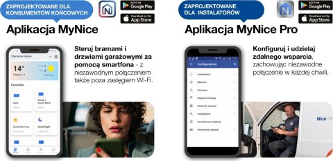 Moduł WI-FI NICE do sterowania automatyką (BIDI-WIFIEXTR00) NICE