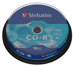 Płyty CD-R Verbatim Extra Protection (10szt) VERBATIM