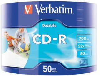 Płyty CD-R Verbatim Extra Protection Printable (50szt) VERBATIM
